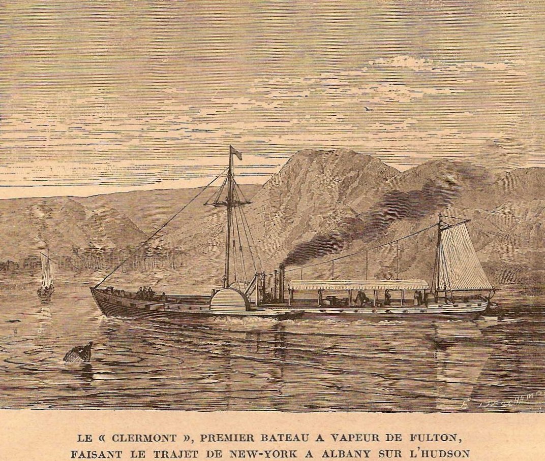 Robert Fulton et la navigation à vapeur